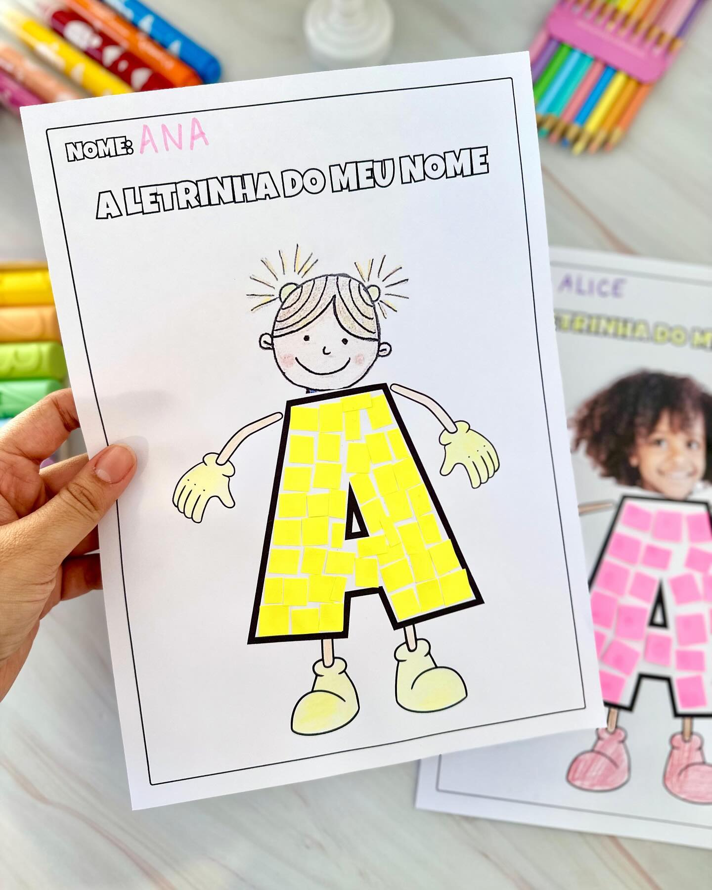 A Letra Do Meu Nome Fma Educa Kids