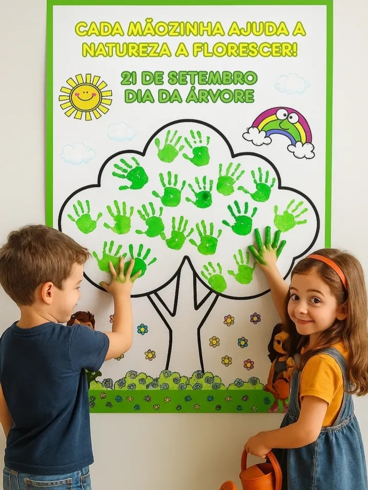 Painel dia da Árvore