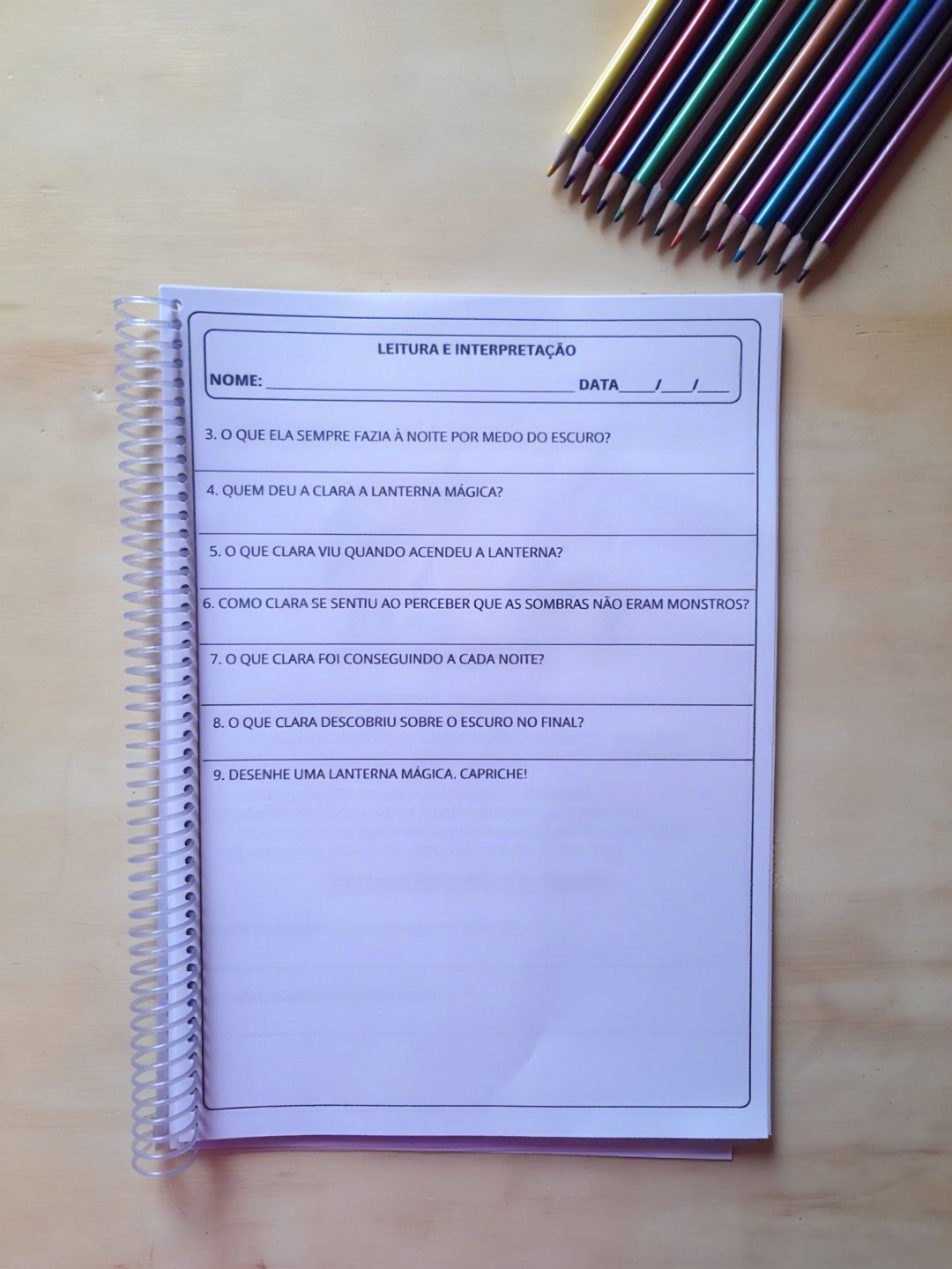 Apostila de leitura e interpretação de textos 2° ano - Imagem 3