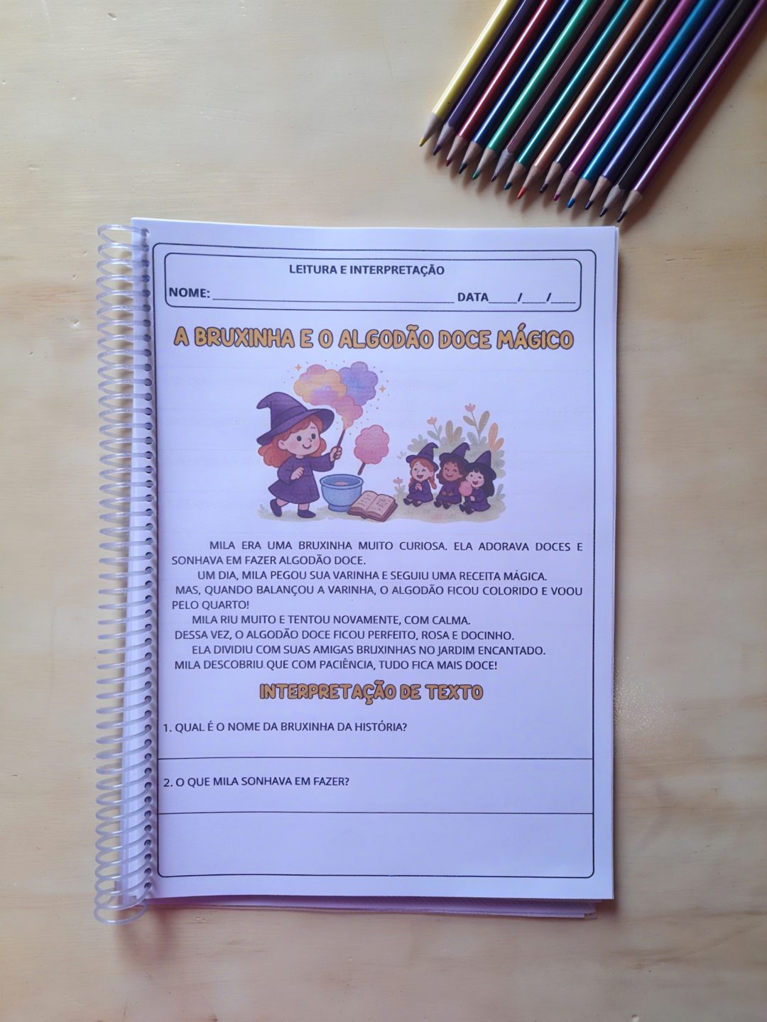 Apostila de leitura e interpretação de textos 2° ano - Imagem 4