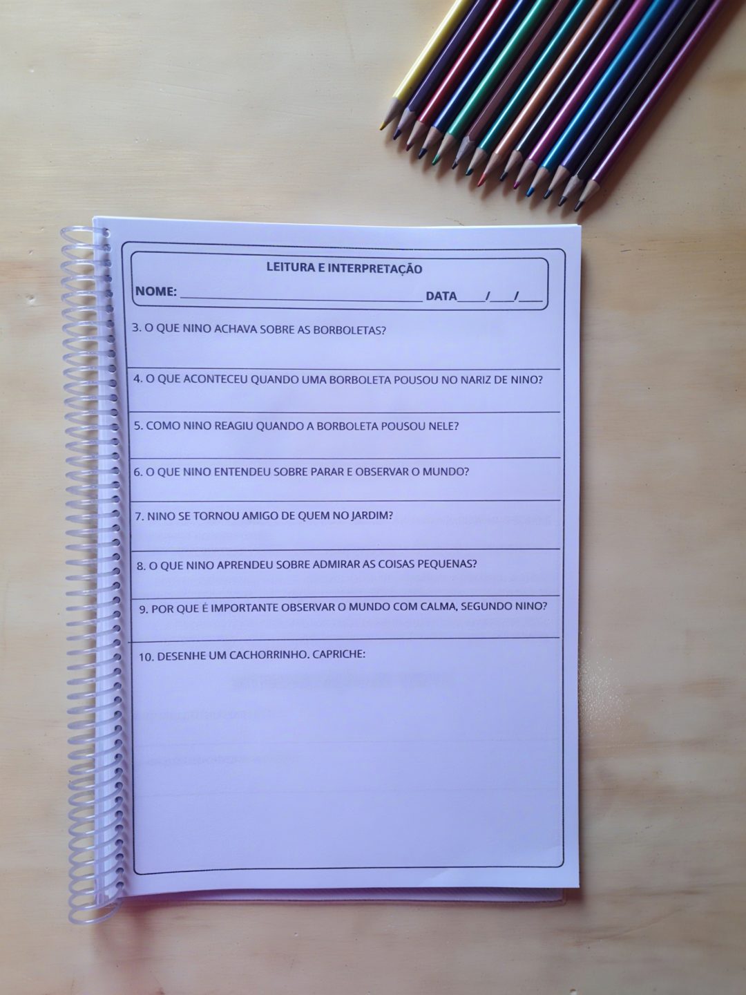 Apostila de leitura e interpretação de textos 2° ano - Imagem 6