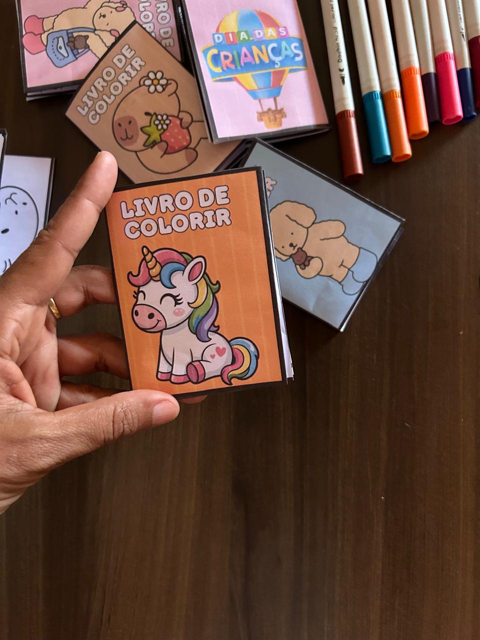 Mini Livrinhos Para Colorir – FMA Educa Kids