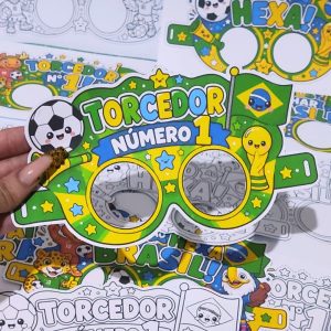 ⚽🇧🇷 ÓCULOS COPA DO MUNDO 🇧🇷⚽💰 Apenas R$ 6,00Entre no clima da torcida com os nossos Óculos